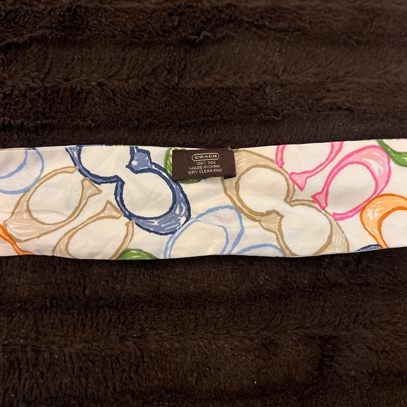 Coach silk purse scarf - Picture 2 of 3